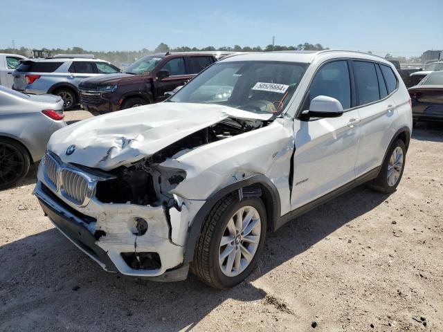 5UXWZ7C33H0V89277 - 2017 BMW X3 SDRIVE28I WHITE photo 1