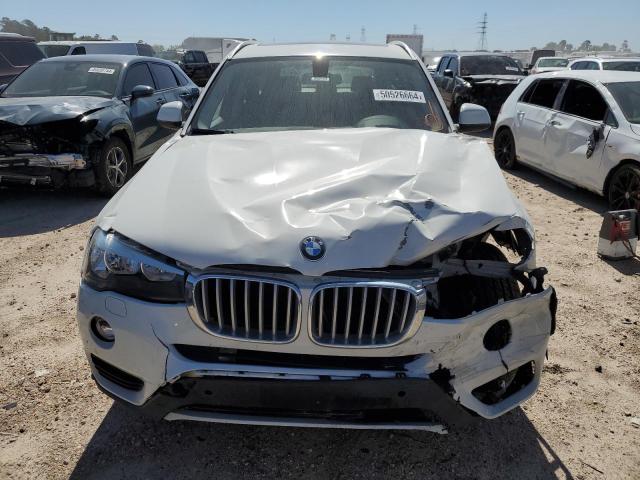 5UXWZ7C33H0V89277 - 2017 BMW X3 SDRIVE28I WHITE photo 5