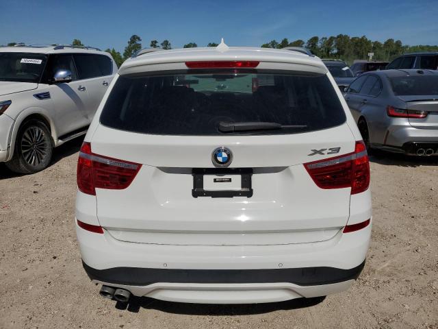 5UXWZ7C33H0V89277 - 2017 BMW X3 SDRIVE28I WHITE photo 6