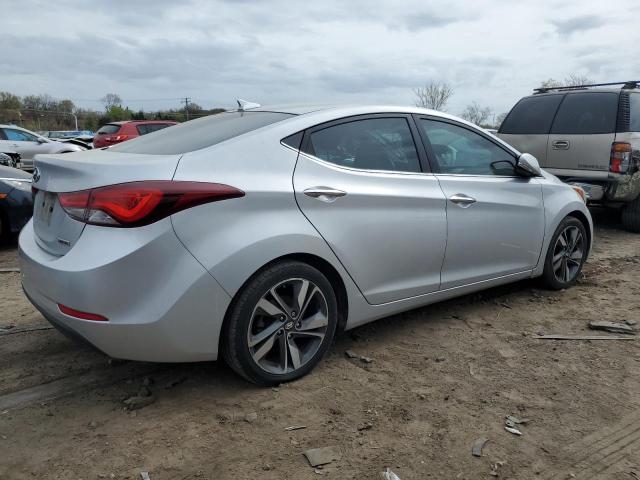 KMHDH4AE2EU102956 - 2014 HYUNDAI ELANTRA SE SILVER photo 3