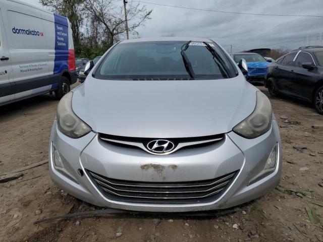 KMHDH4AE2EU102956 - 2014 HYUNDAI ELANTRA SE SILVER photo 5