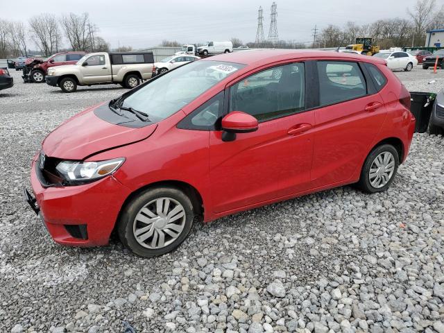 3HGGK5H56HM707720 - 2017 HONDA FIT LX RED photo 1