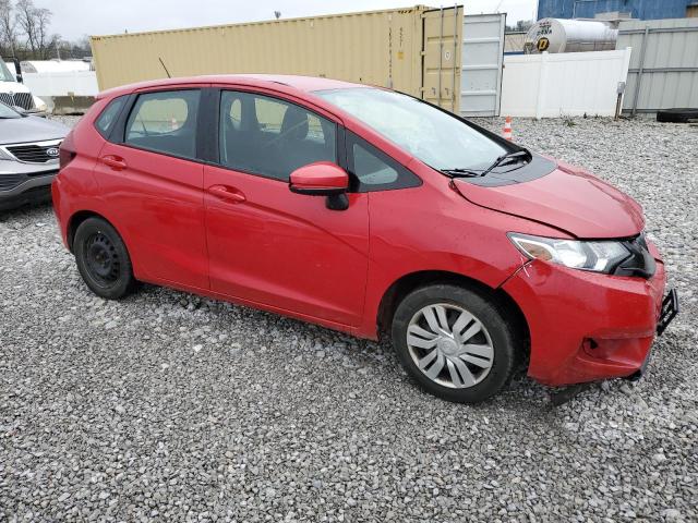 3HGGK5H56HM707720 - 2017 HONDA FIT LX RED photo 4