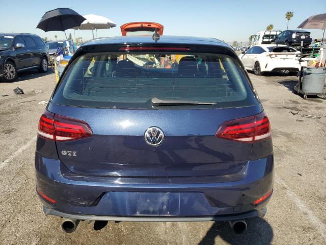 3VW447AU3JM286423 - 2018 VOLKSWAGEN GTI S/SE BLUE photo 6