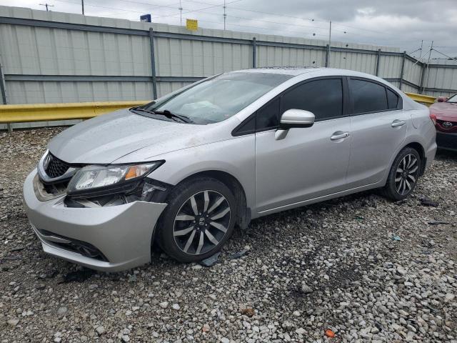 19XFB2F94FE058313 - 2015 HONDA CIVIC EXL 银色 照片 1