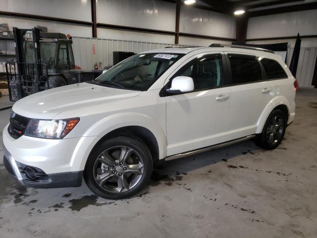 3C4PDCGG9FT552874 - 2015 DODGE JOURNEY CROSSROAD WHITE photo 1