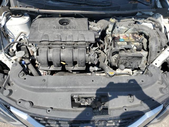 3N1AB7AP3HY282156 - 2017 NISSAN SENTRA S WHITE photo 11