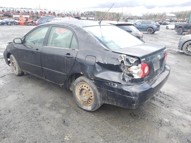 2T1BR32E05C881255 - 2005 TOYOTA COROLLA CE BLACK photo 2