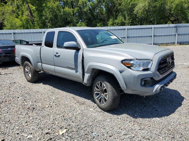 5TFRZ5CN1KX073907 - 2019 TOYOTA TACOMA ACCESS CAB GRAY photo 4