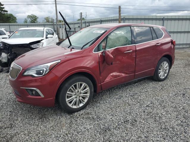 LRBFXASA5HD076835 - 2017 BUICK ENVISION PREFERRED RED photo 1