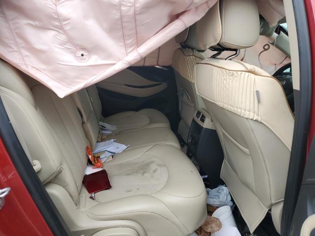 LRBFXASA5HD076835 - 2017 BUICK ENVISION PREFERRED RED photo 10