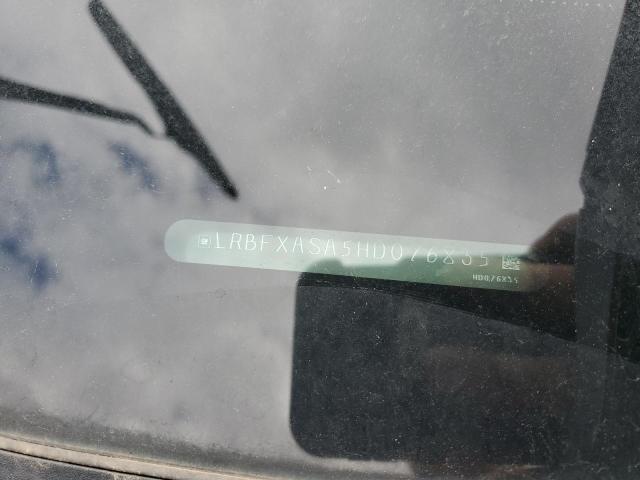 LRBFXASA5HD076835 - 2017 BUICK ENVISION PREFERRED RED photo 12