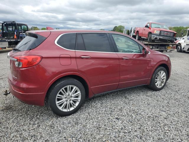 LRBFXASA5HD076835 - 2017 BUICK ENVISION PREFERRED RED photo 3