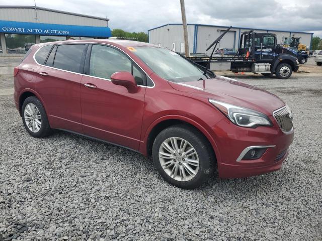 LRBFXASA5HD076835 - 2017 BUICK ENVISION PREFERRED RED photo 4