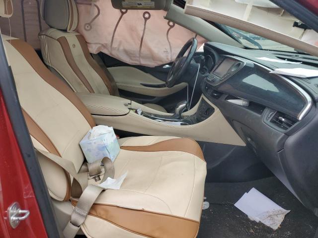 LRBFXASA5HD076835 - 2017 BUICK ENVISION PREFERRED RED photo 7