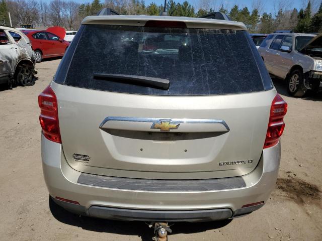 1GNALCEK4GZ102731 - 2016 CHEVROLET EQUINOX LT TAN photo 6