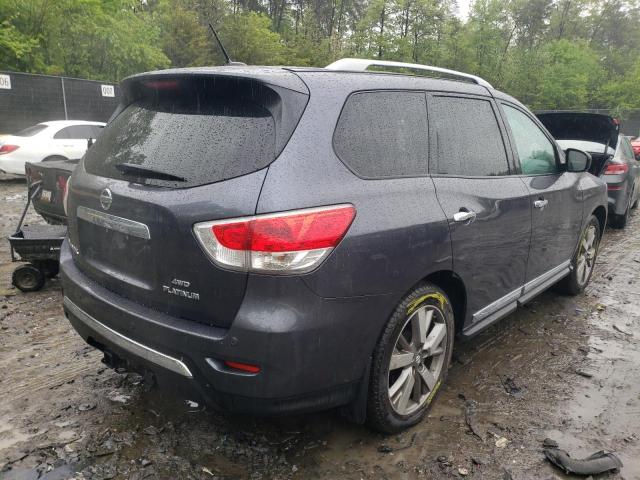 5N1AR2MM5EC659681 - 2014 NISSAN PATHFINDER S GRAY photo 3