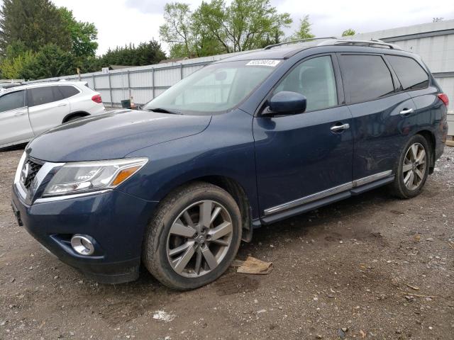 5N1AR2MM5DC642068 - 2013 NISSAN PATHFINDER S 蓝色 照片 1