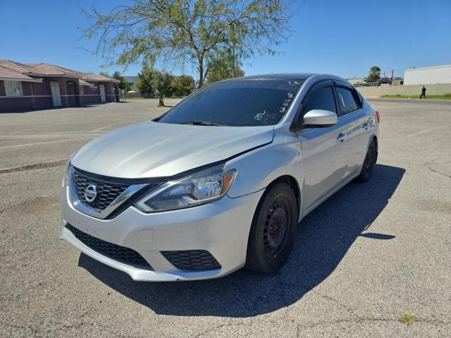 3N1AB7AP6GY330327 - 2016 NISSAN SENTRA S SILVER photo 2