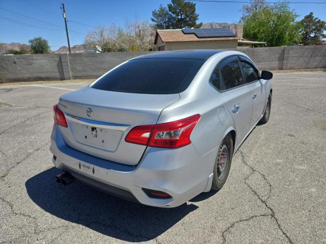 3N1AB7AP6GY330327 - 2016 NISSAN SENTRA S SILVER photo 4