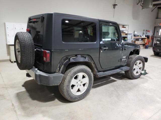 1J4AA5D15AL204496 - 2010 JEEP WRANGLER SAHARA GREEN photo 3