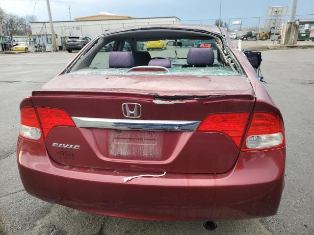 2HGFA1F61AH551433 - 2010 HONDA CIVIC LX-S Bordo foto 6