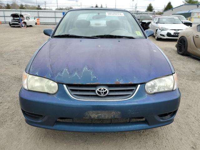 2T1BR12E51C496515 - 2001 TOYOTA COROLLA CE BLUE photo 5