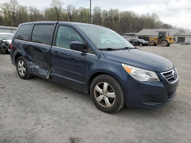 2V8HW34159R541302 - 2009 VOLKSWAGEN ROUTAN SE BLUE photo 4