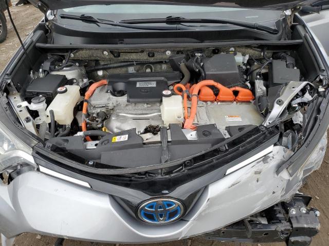 JTMRJREV3JD233202 - 2018 TOYOTA RAV4 HV LE SILVER photo 12