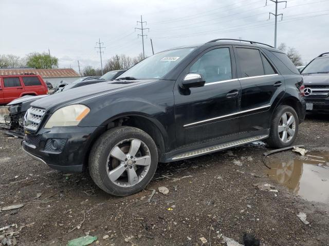 4JGBB8GB7AA553793 - 2010 MERCEDES-BENZ ML 350 4MATIC BLACK photo 1