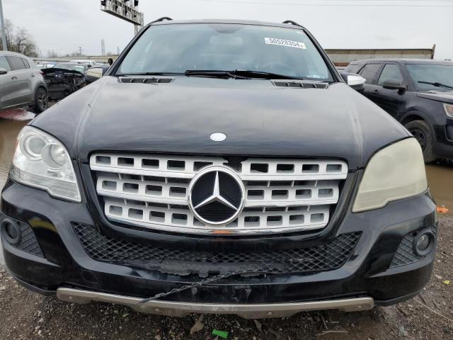 4JGBB8GB7AA553793 - 2010 MERCEDES-BENZ ML 350 4MATIC BLACK photo 5