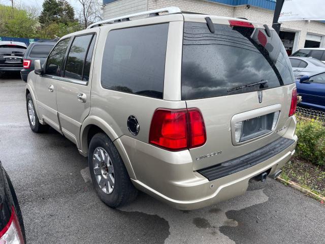 5LMFU28R34LJ22412 - 2004 LINCOLN NAVIGATOR ოქროსფერი ფოტო 3