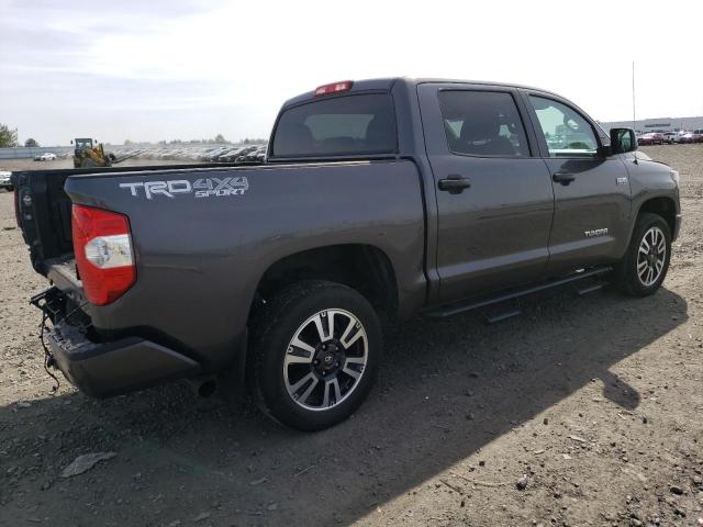 5TFDY5F17KX817676 - 2019 TOYOTA TUNDRA CREWMAX SR5 GRAY photo 3