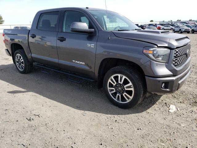 5TFDY5F17KX817676 - 2019 TOYOTA TUNDRA CREWMAX SR5 GRAY photo 4