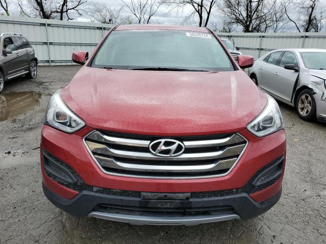 5XYZTDLB8GG365100 - 2016 HYUNDAI SANTA FE S RED photo 5