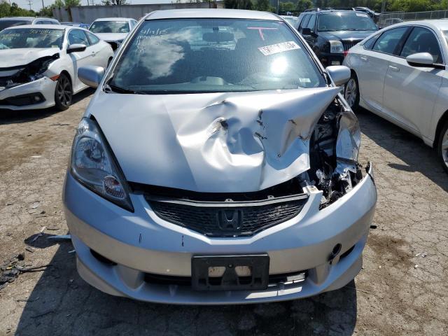 JHMGE8H5XBC022277 - 2011 HONDA FIT SPORT SILVER photo 5