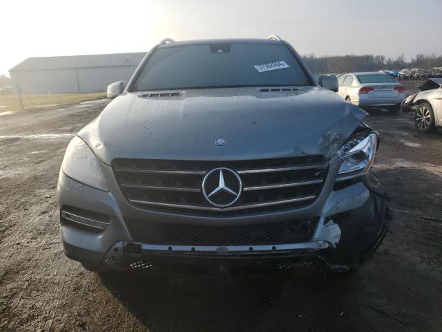 4JGDA5HB7FA448204 - 2015 MERCEDES-BENZ ML 350 4MATIC SILVER photo 5