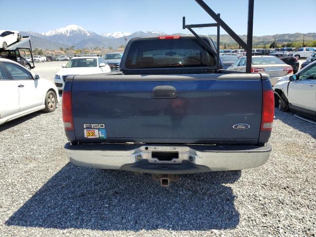 1FTRX17L42NB56380 - 2002 FORD F150 BLUE photo 6