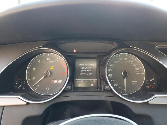 WAUVGAFH3DN000679 - 2013 AUDI S5 PRESTIGE BLACK photo 9