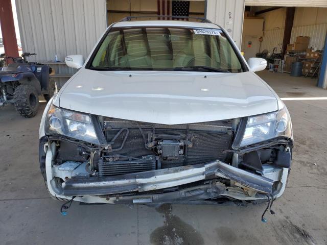 2HNYD2H60DH510324 - 2013 ACURA MDX ADVANCE WHITE photo 5