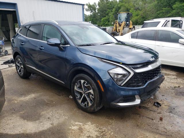 KNDPVCAG7P7071730 - 2023 KIA SPORTAGE EX BLUE photo 4