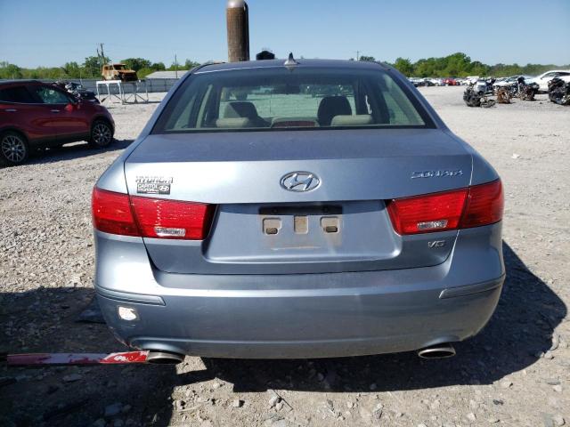 5NPET46F19H503794 - 2009 HYUNDAI SONATA GLS BLUE photo 6