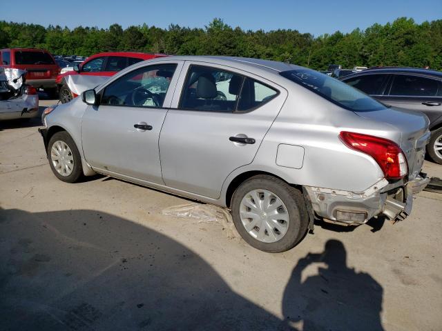 3N1CN7AP6KL832065 - 2019 NISSAN VERSA S SILVER photo 2