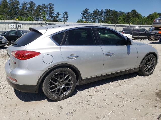 JN1AJ0HP0AM700942 - 2010 INFINITI EX35 BASE ვერცხლისფერი ფოტო 3