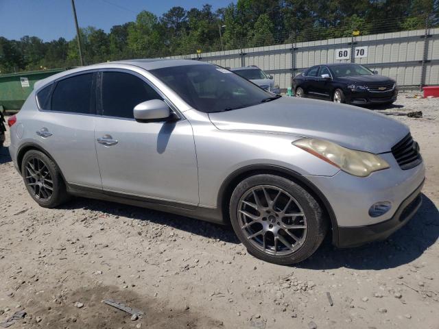 JN1AJ0HP0AM700942 - 2010 INFINITI EX35 BASE ვერცხლისფერი ფოტო 4