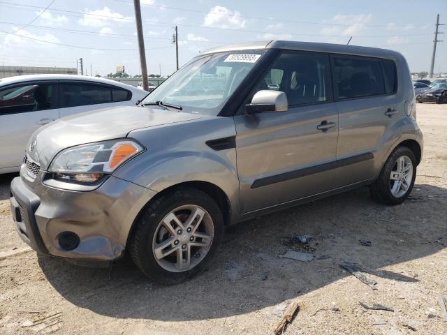 KNDJT2A26B7248092 - 2011 KIA SOUL + GRAY photo 1