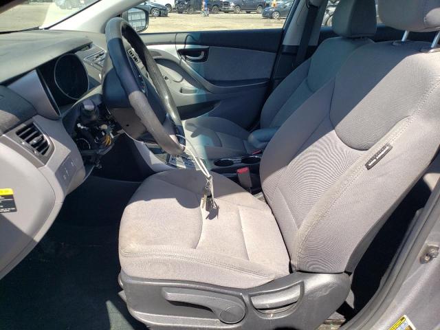 KMHDH4AE3DU561069 - 2013 HYUNDAI ELANTRA GLS GRAY photo 7