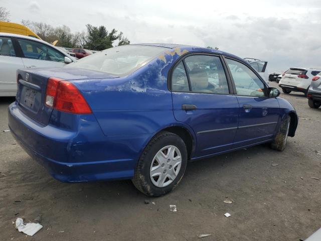 2HGES163X5H604666 - 2005 HONDA CIVIC DX VP Mavi foto 3