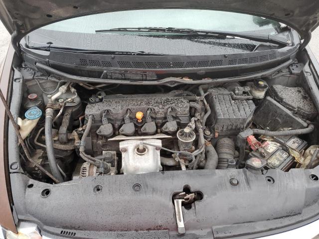 2HGFA1F96AH312129 - 2010 HONDA CIVIC EXL შავი ფოტო 11