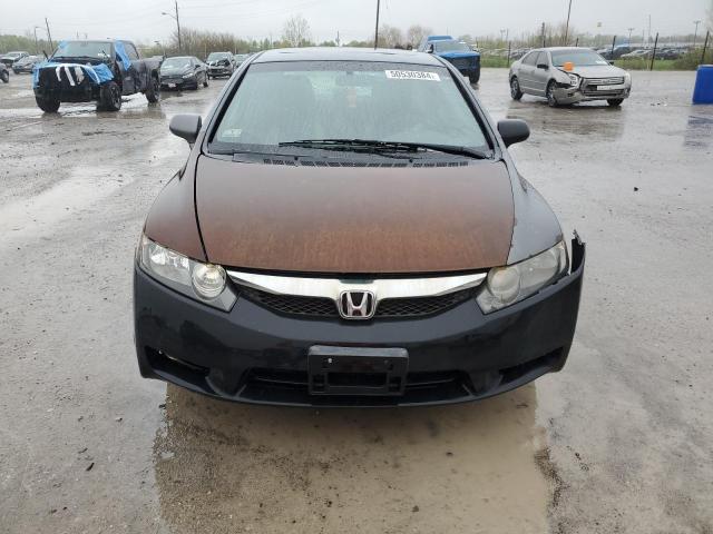 2HGFA1F96AH312129 - 2010 HONDA CIVIC EXL შავი ფოტო 5